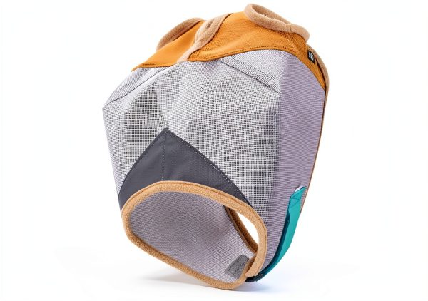 Fly Mask for Horses Sunny Zebra 70% UV Blocking Breathable Mesh Horse-2