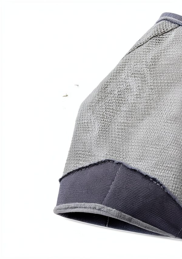 Horse Fly Mask, Super Comfort Fly Masks for Horses, Adjustable UV Protection Breathability Horses Fly Masks with Ears, Pony Mini Equine Fly Mask for Miniature Foal Draft Cob Srabian Full (Gray, L)-1