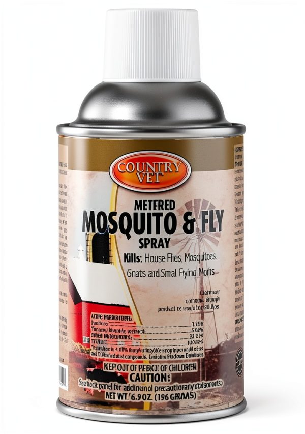 Country Vet Mosquito Fly Spray Refill 6.9oz Zep Horse Repellent-0
