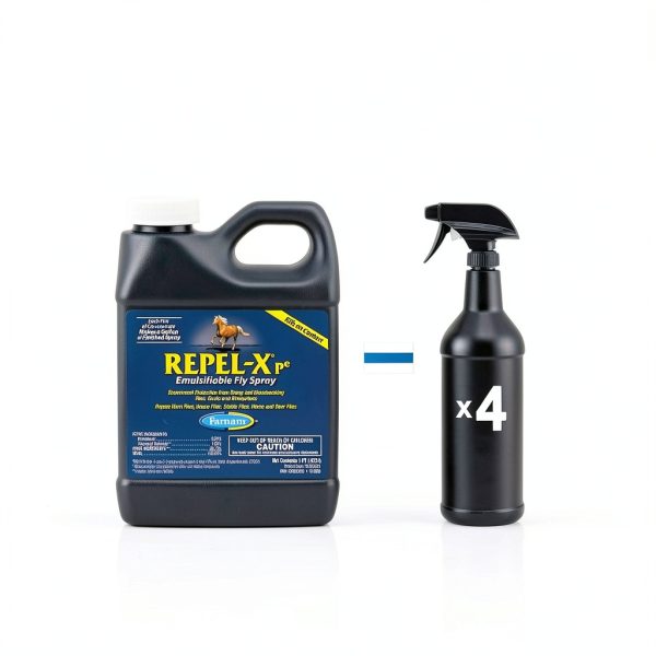 Farnam Repel X Concentrated Fly Spray for Horses 16 oz Water Mix-3