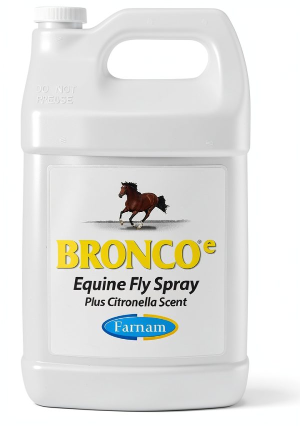 Farnam Broncoe Fly Spray Plus Citronella 128 oz Insecticide-11